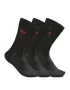 Wilson Tennis Sock Black (3 pary) - skarpety tenisowe