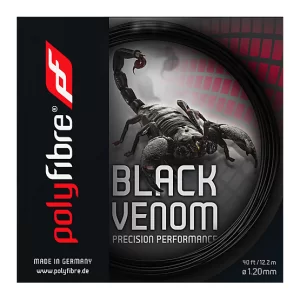 Polyfibre Black Venom - naciąg tenisowy