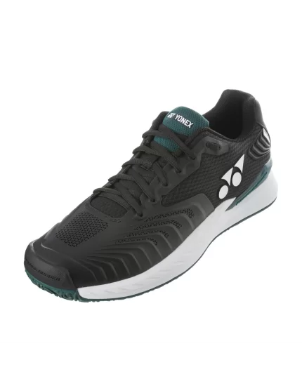 Yonex Eclipsion 4 Clay Black Green - buty tenisowe