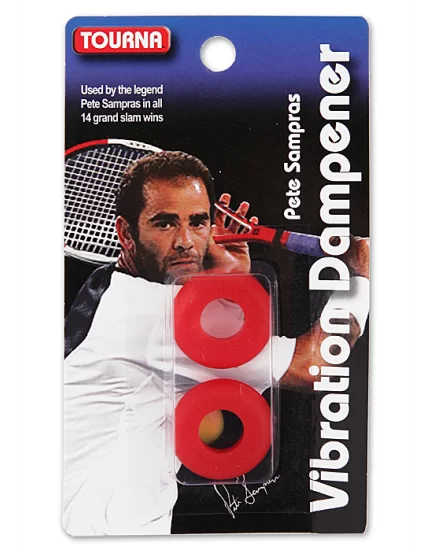 Tourna Vibration Dampener Red P. Sampras (2 szt.) - wibrastopy