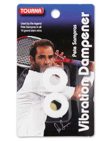 Tourna Vibration Dampener White P. Sampras - wibrastopy